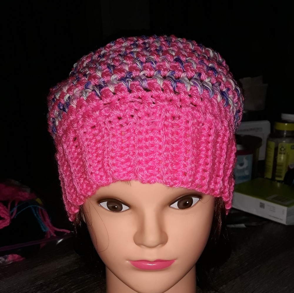 Crochet beanie